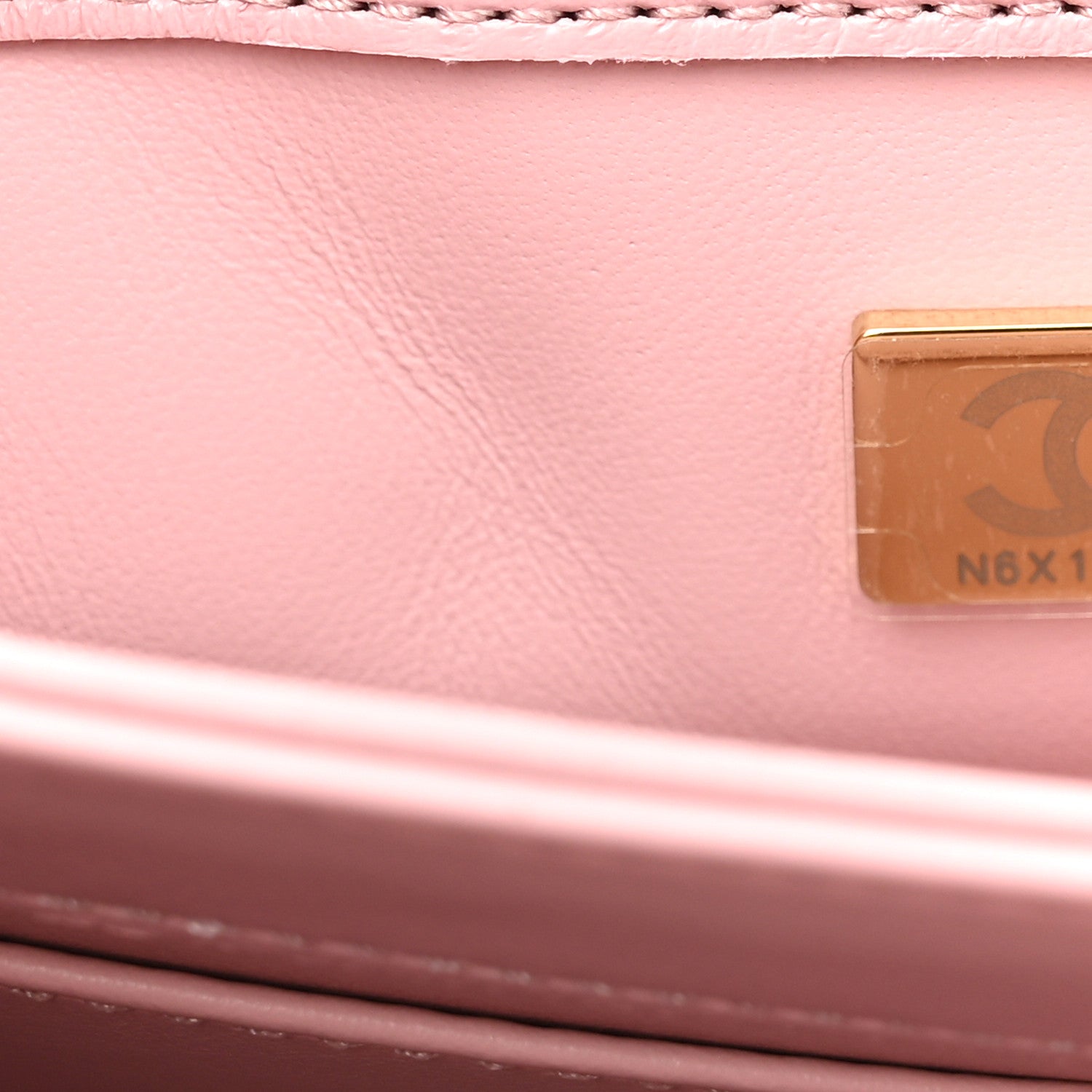 Chanel Lambskin Quilted Medium Color Match Flap Light Pink 7 of 11