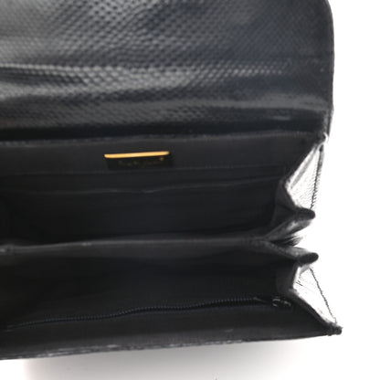 Judith Leiber Lizard Evening Bag Black 5 of 8