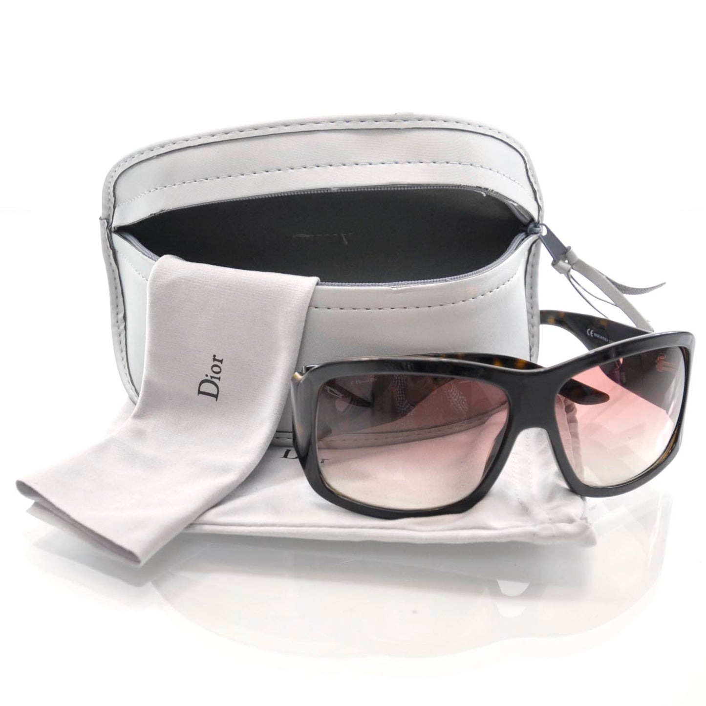 Tortoise Lovingly Dior 1 Sunglasses