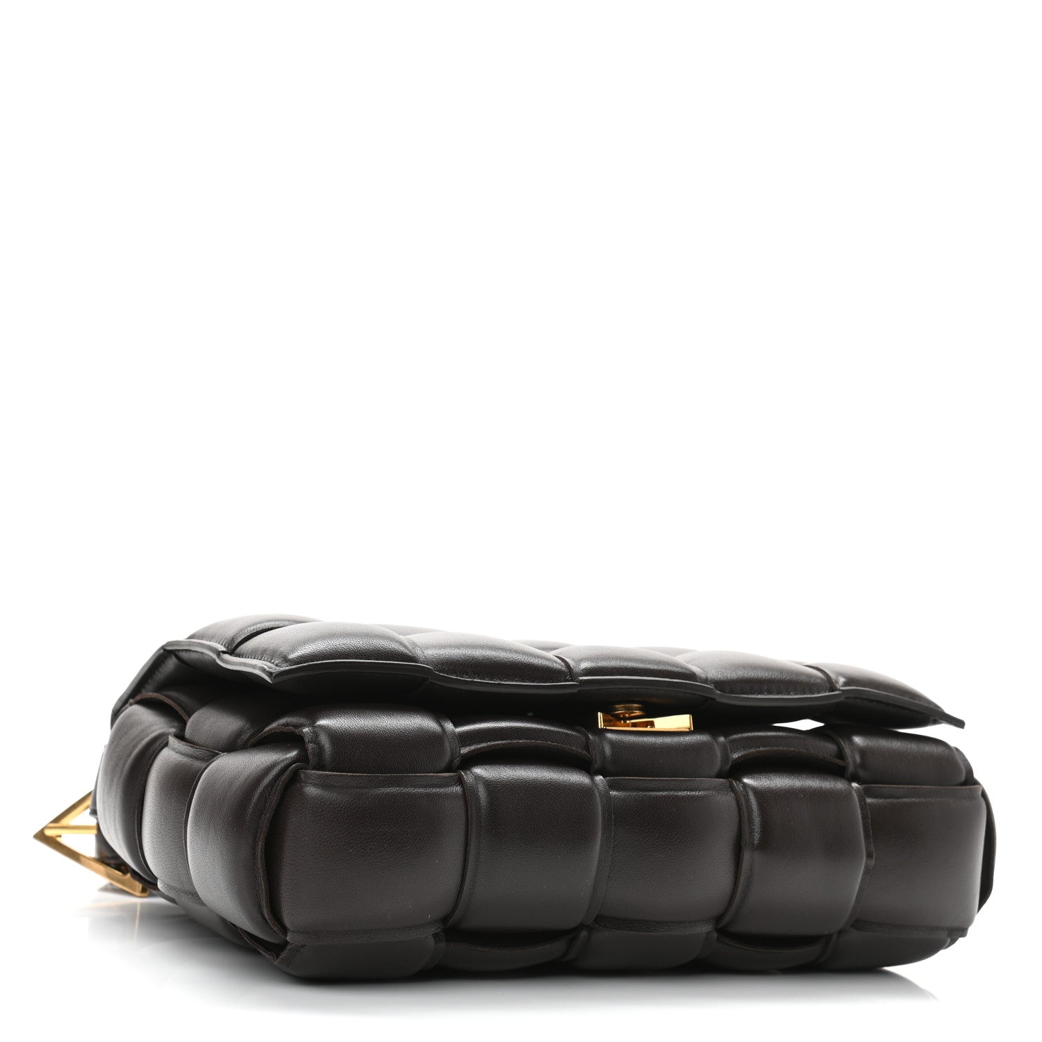 Bottega Veneta Nappa Maxi Intreccio Padded Cassette Crossbody Bag Fondente 4 of 8