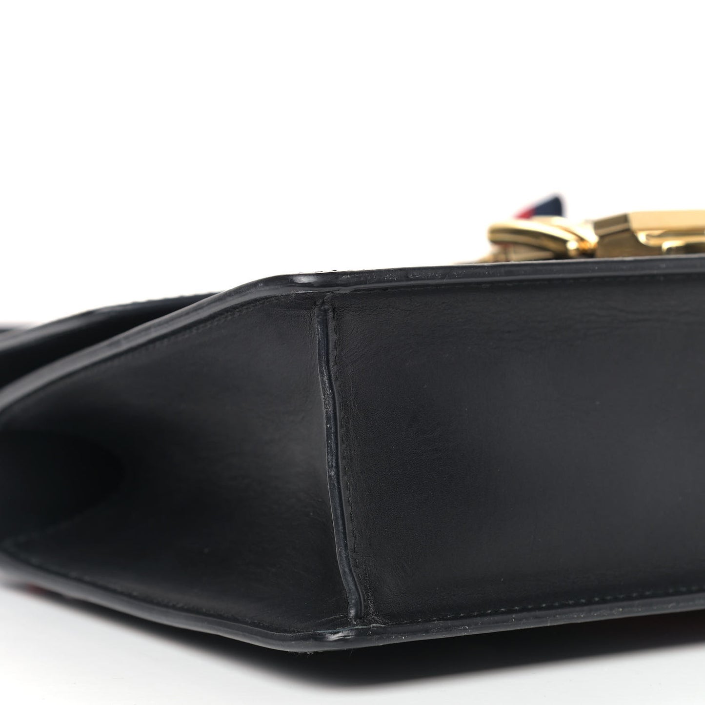 Calfskin Small Sylvie Shoulder Bag Black