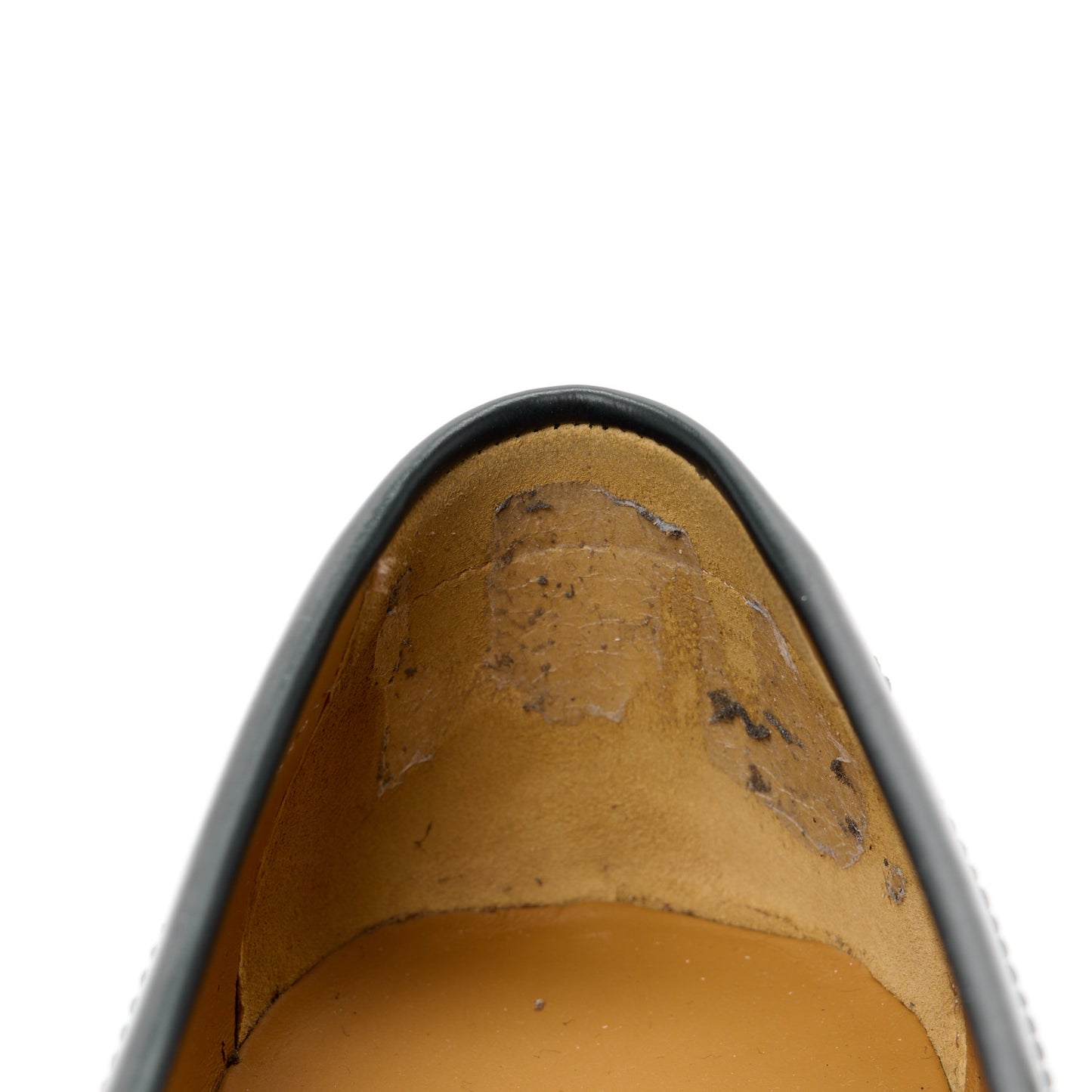 Mandala Goatskin Mens Horsebit Loafers 10 Black