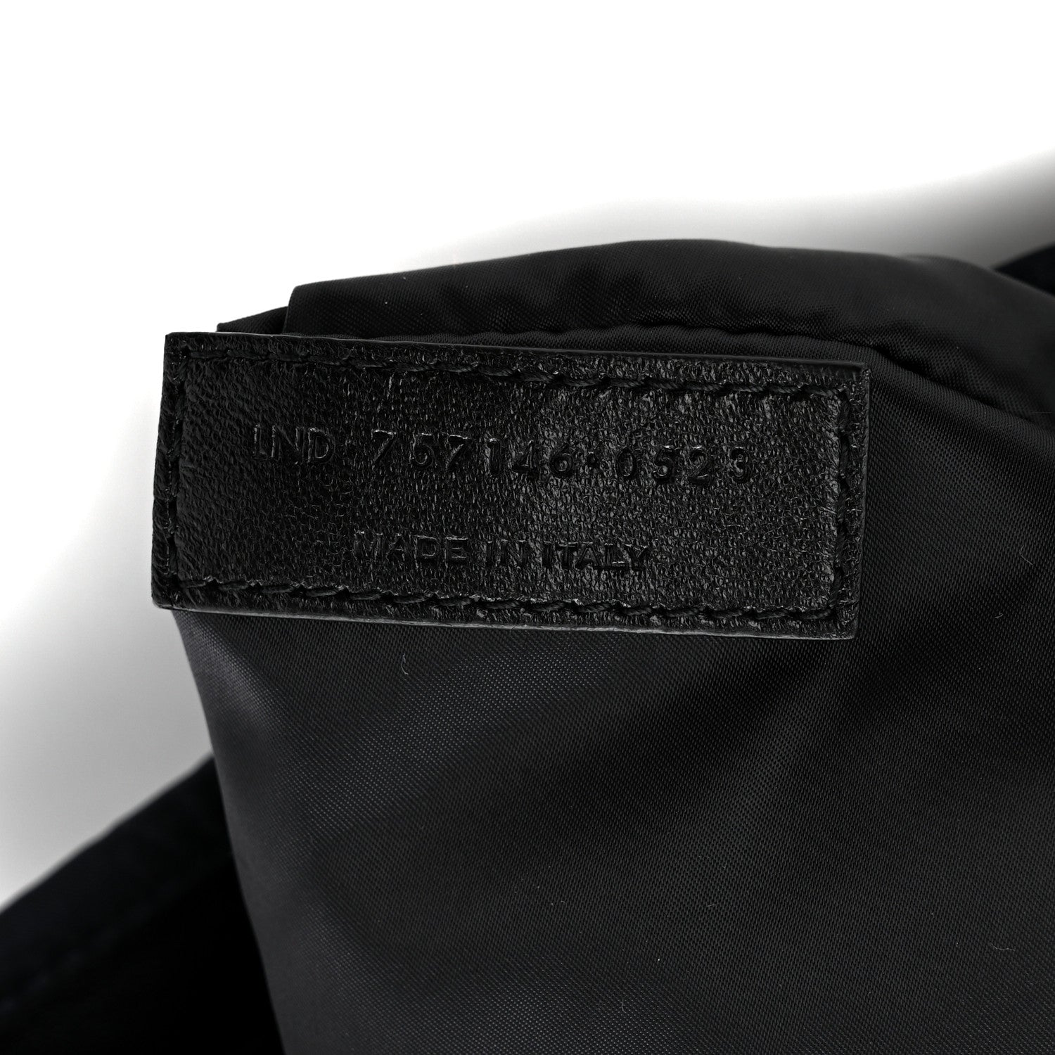 Saint Laurent Econyl Nylon Niki Messenger Blueberry Black 7 of 11