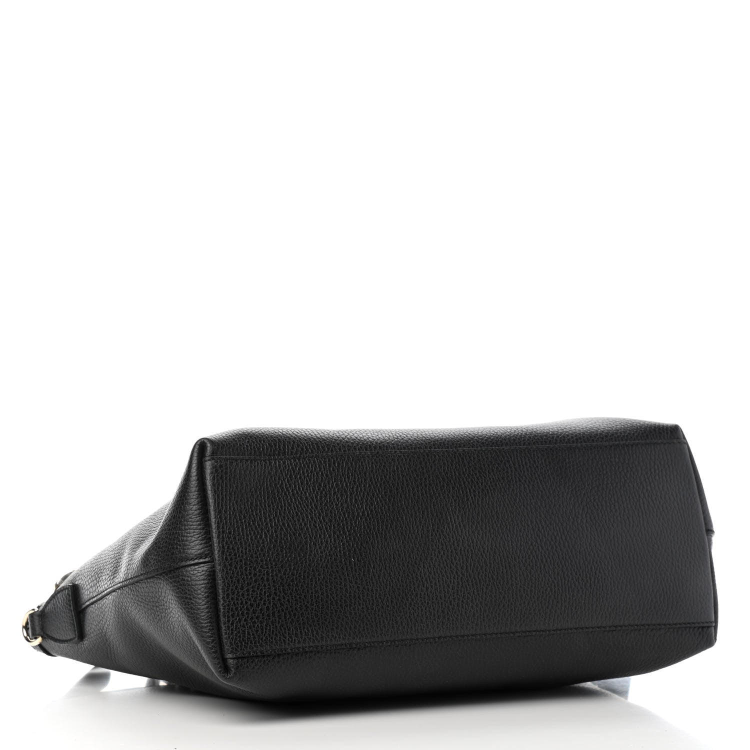 Gucci Dollar Calfskin GG Charm Satchel Black 3 of 6