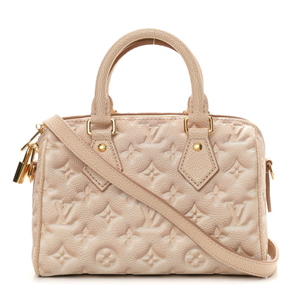Louis Vuitton Empreinte Monogram Summer Stardust Speedy Bandouliere 20 Beige Clair 1 of 8