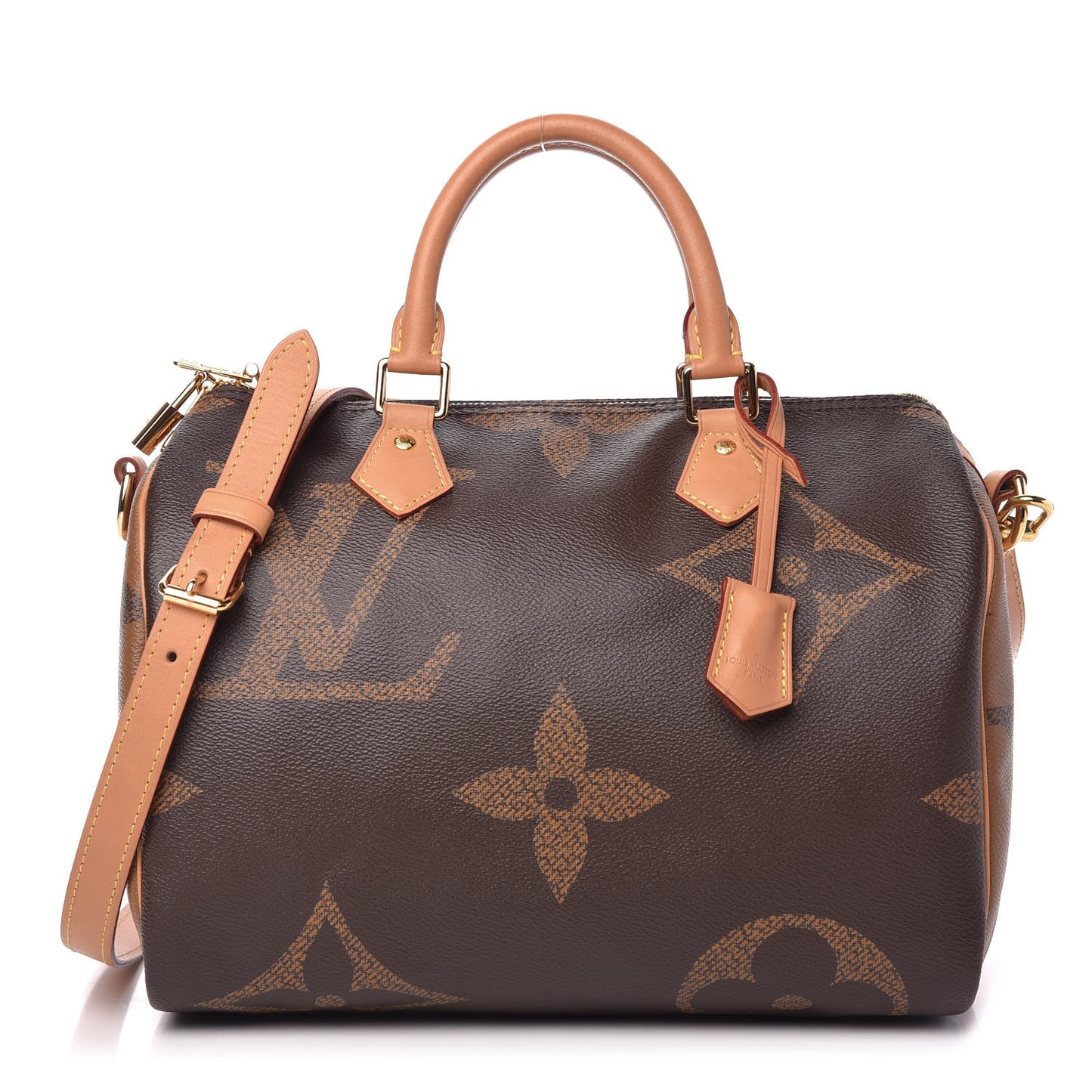 Reverse Monogram Giant Speedy Bandouliere 30
