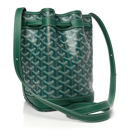 Goyard Goyardine Petit Flot Bucket Bag PM Green 3 of 11