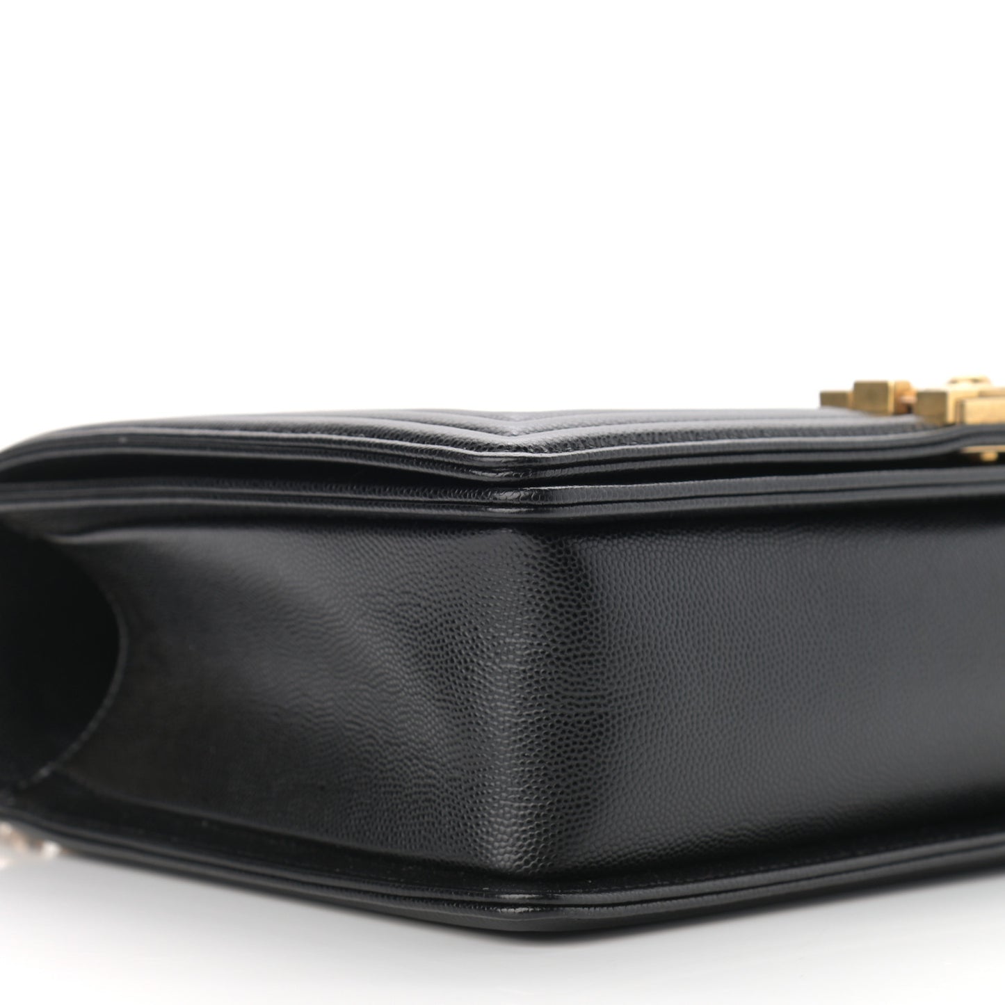 Caviar Quilted New Medium Boy Flap Black