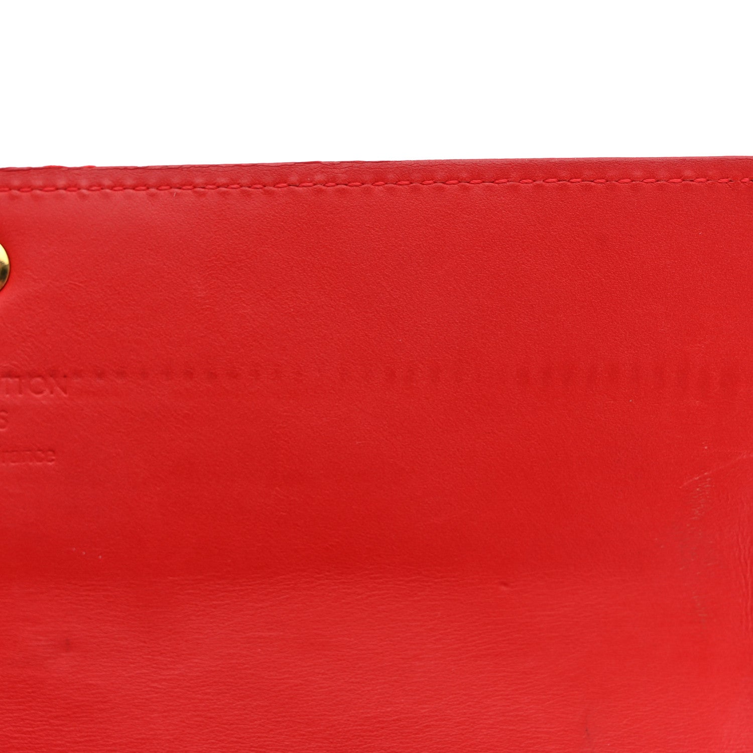 Louis Vuitton Vernis Sarah Wallet Rouge Grenadine 8 of 16