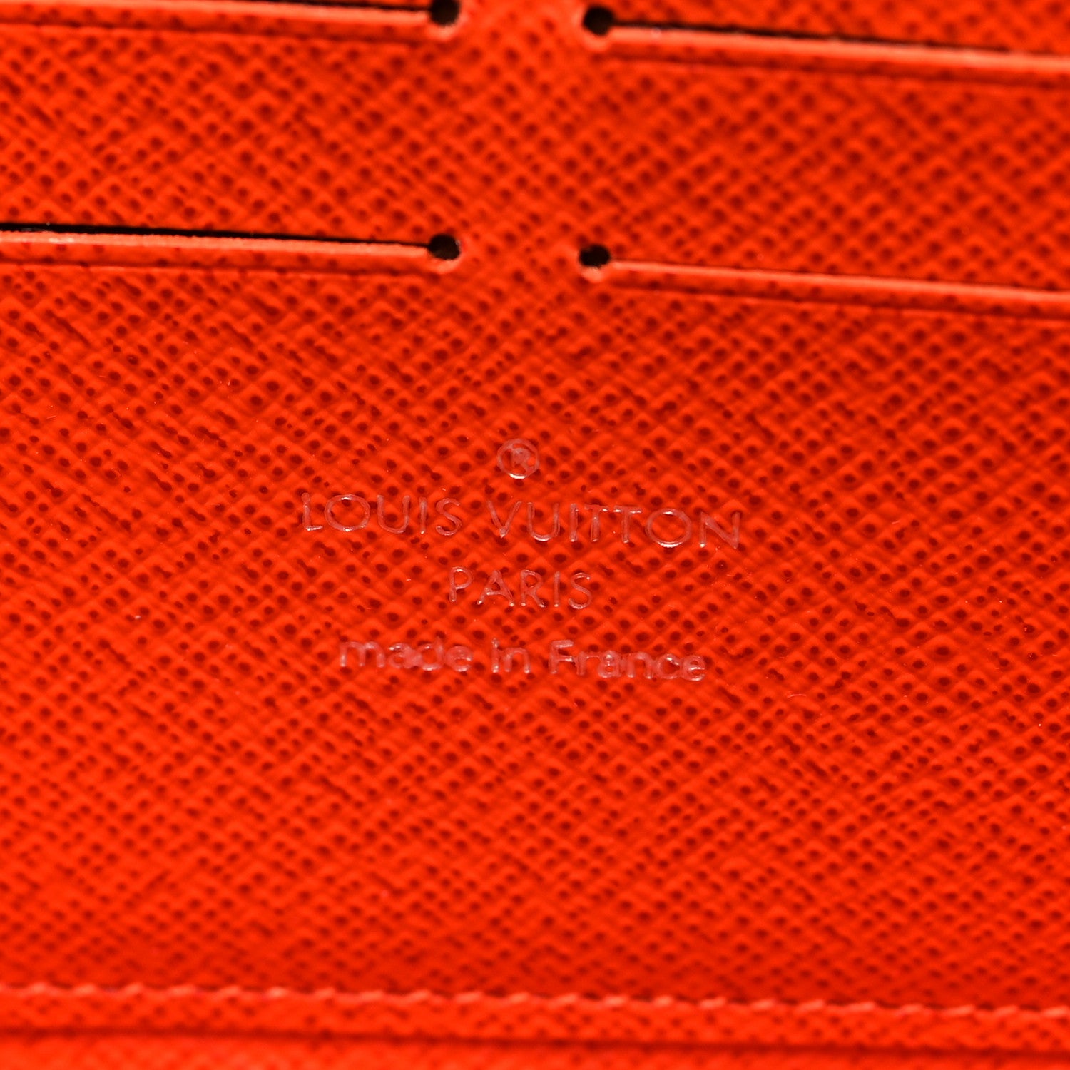 Louis Vuitton Epi Zippy Wallet Piment 6 of 10