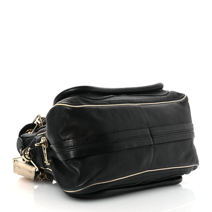 Chloe Calfskin Medium Military Paraty Black 4 of 12