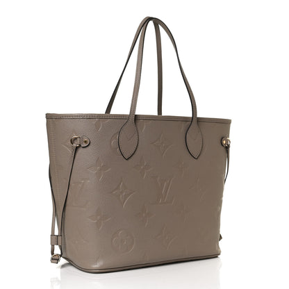 Louis Vuitton Empreinte Monogram Giant Neverfull MM Tourterelle 3 of 10