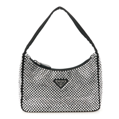 Prada Satin Crystal Mini Re-Edition 2000 Bag Cristal 1 of 10