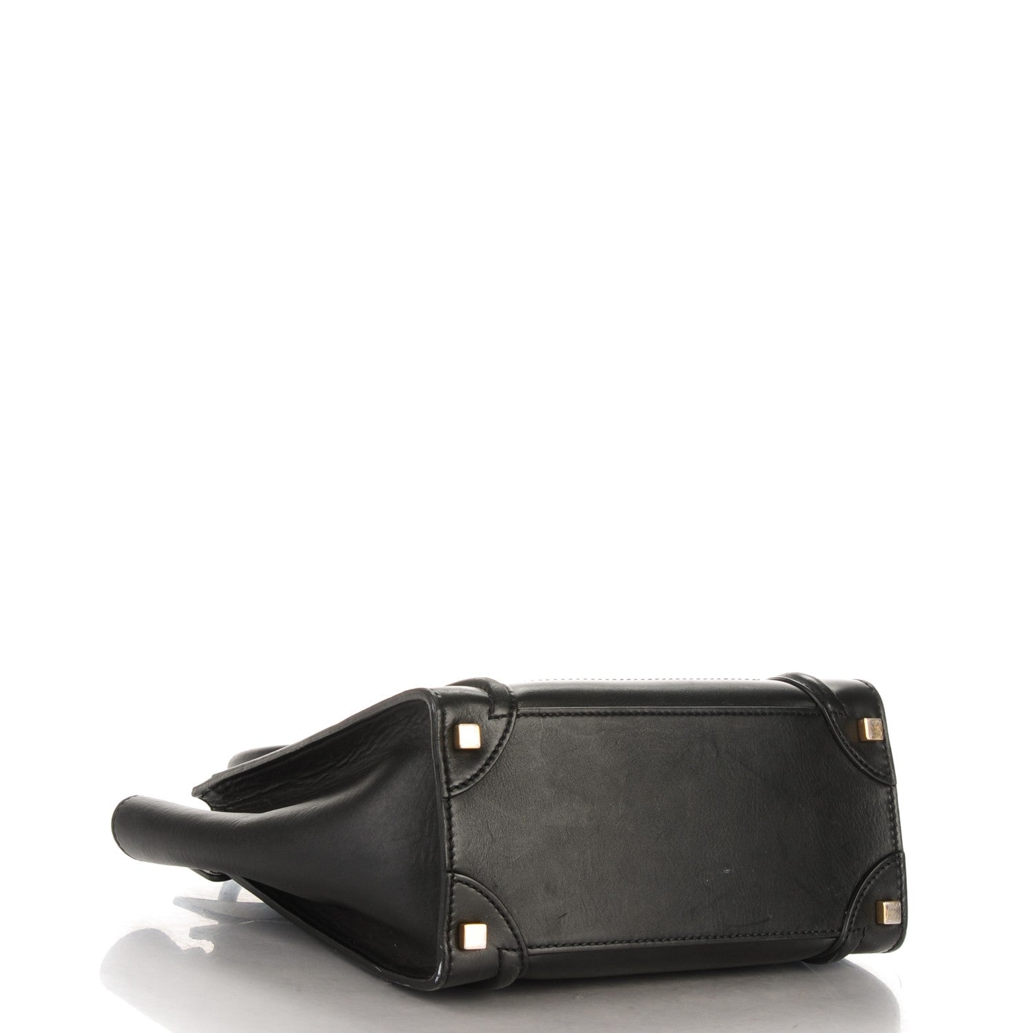 Celine Smooth Calfskin Micro Luggage Black 4 of 10