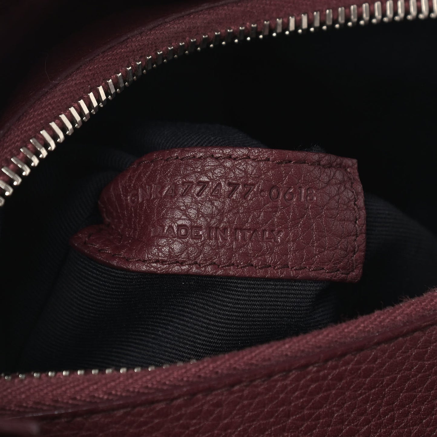 Grained Calfskin Baby Sac De Jour Souple Rouge Legion