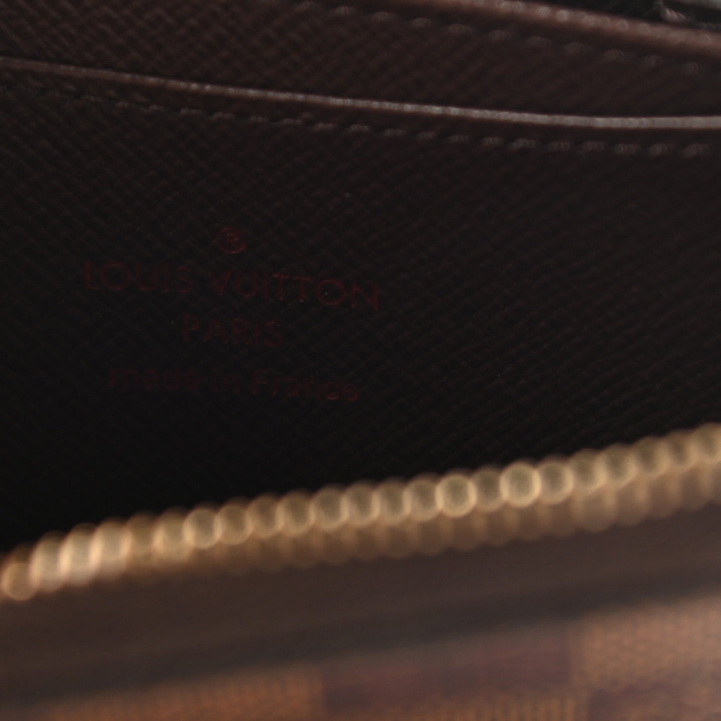 Damier Ebene Zippy Coin Purse