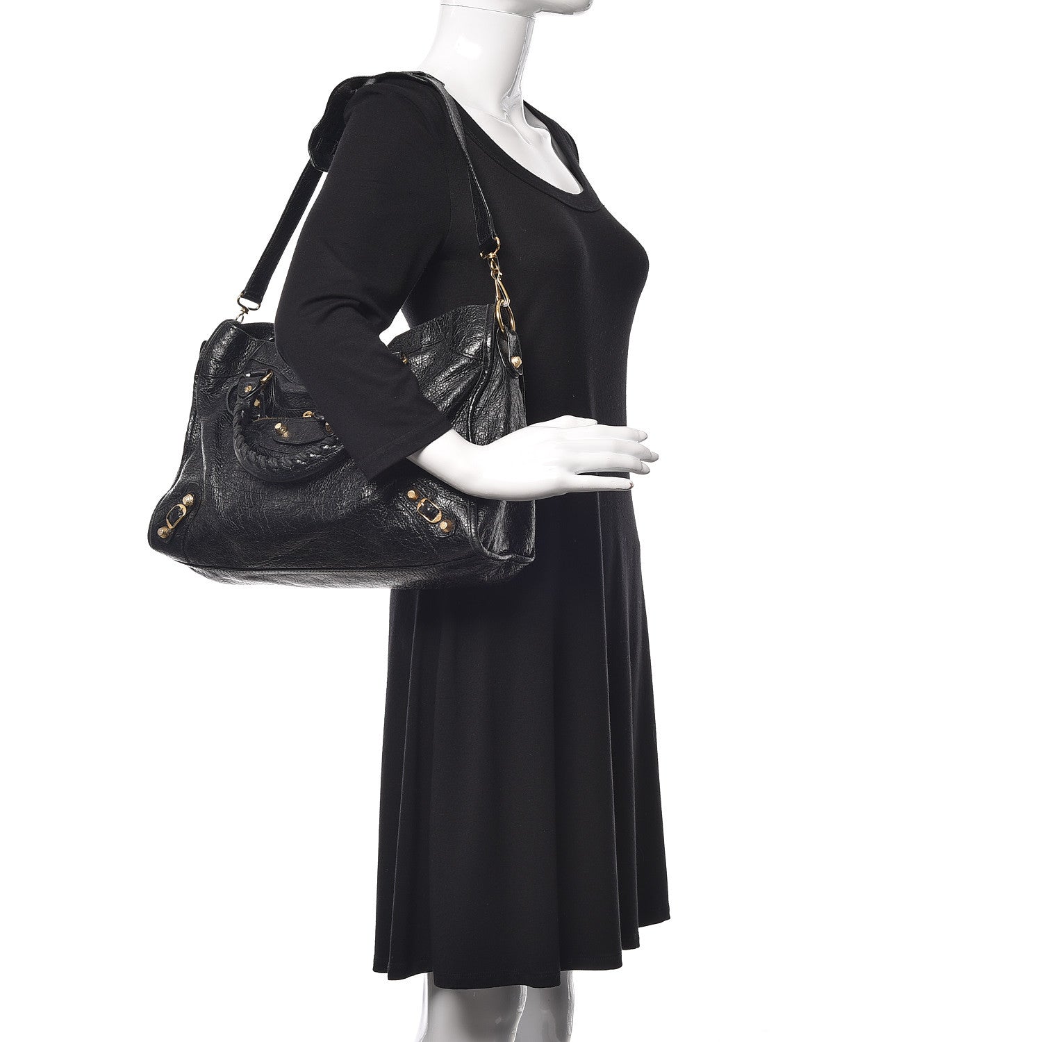 Balenciaga Agneau Giant 12 Gold Hardware City Black 2 of 10