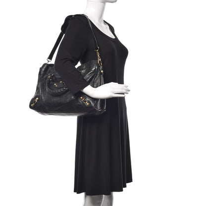 Balenciaga Agneau Giant 12 Gold Hardware City Black 2 of 10