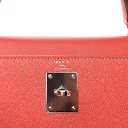 Hermes Epsom Kelly Sellier 28 Rouge Tomate 7 of 11