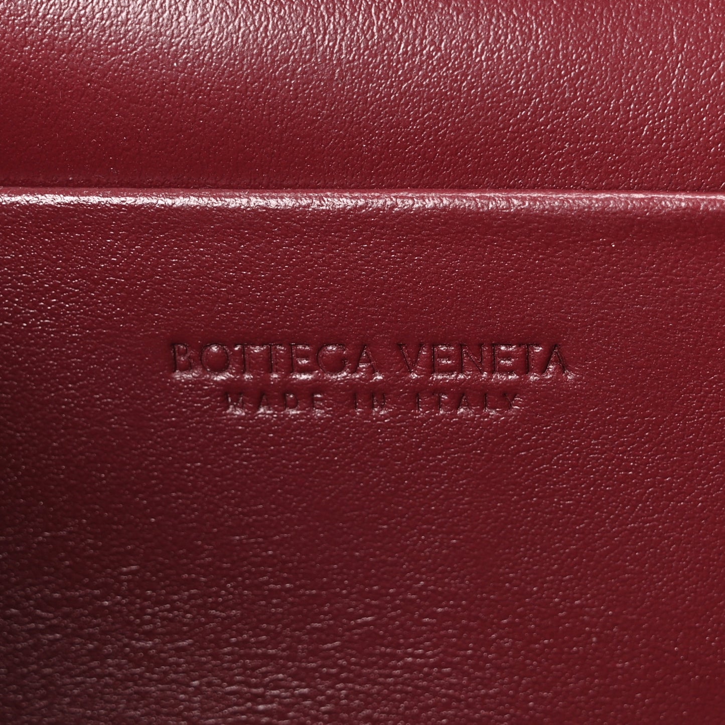 Nappa Intrecciato Bang Bang Vanity Case Barolo