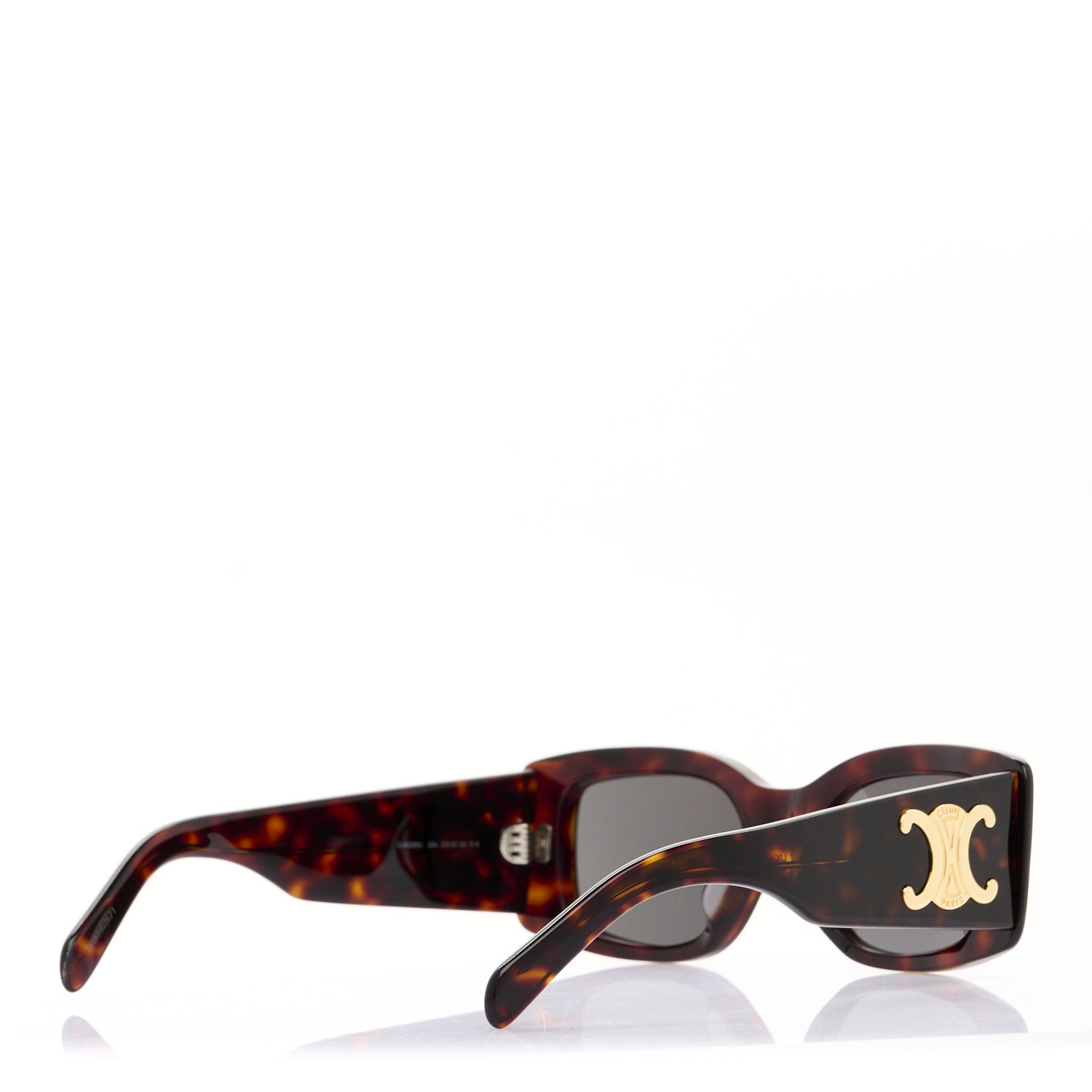 Celine Acetate Triomphe XL 01 Sunglasses CL40282U Tortoise Tortoise 8 of 12