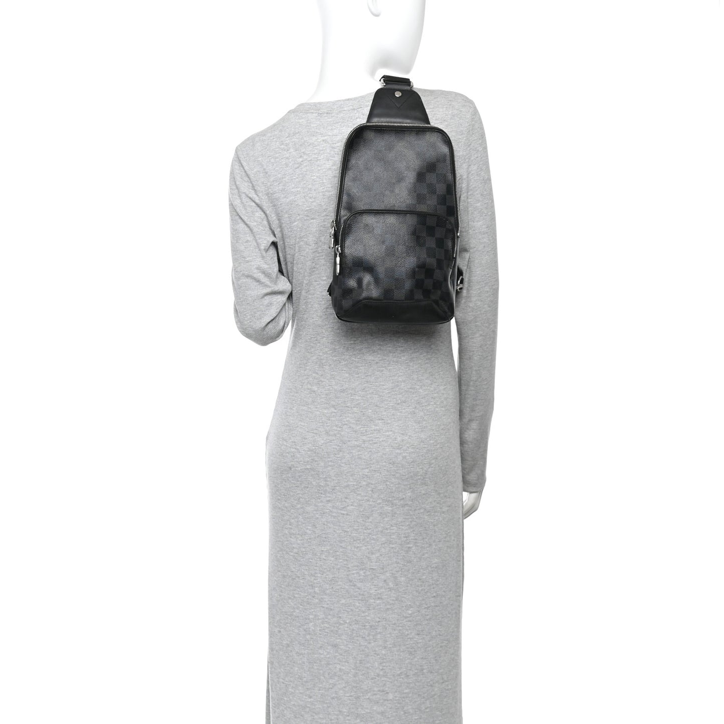 Damier Graphite Avenue Sling Backpack
