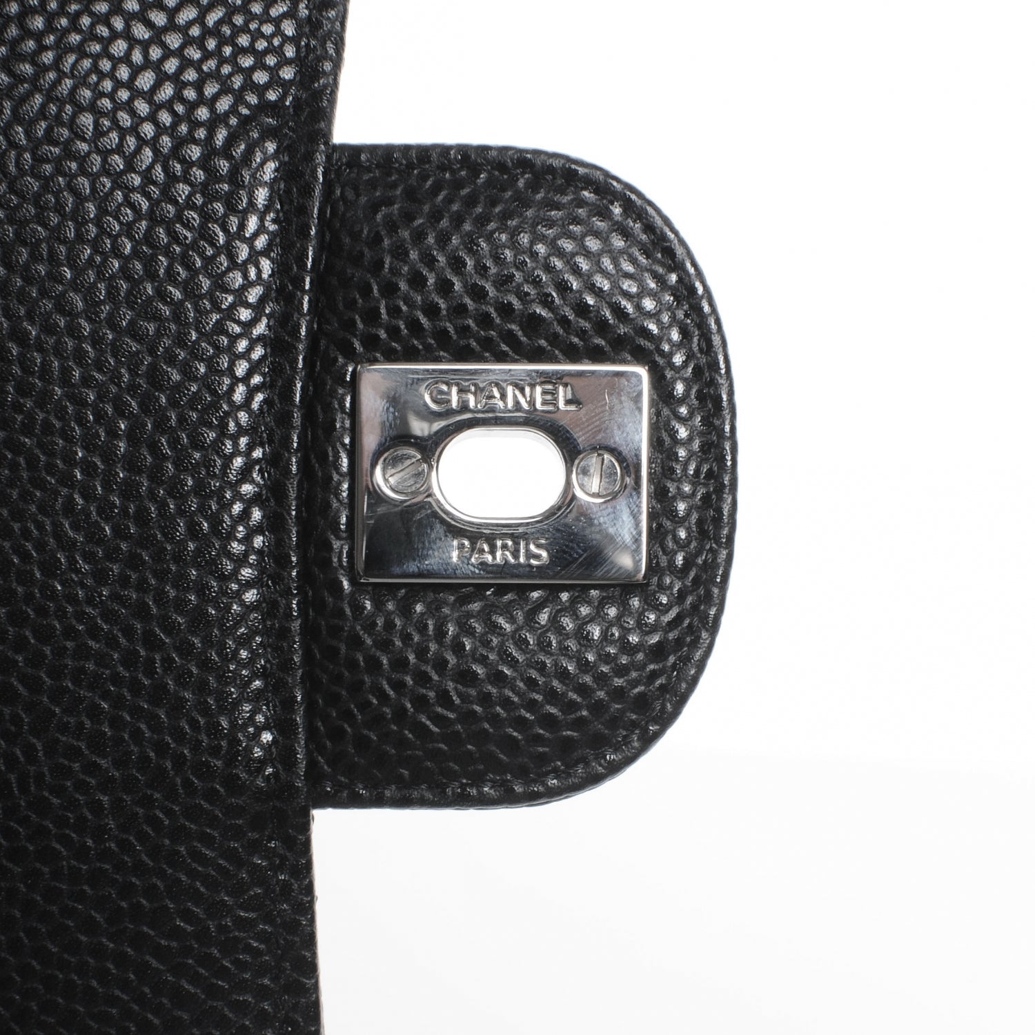 Chanel Caviar Quilted Medium Double Flap Black 5 of 7