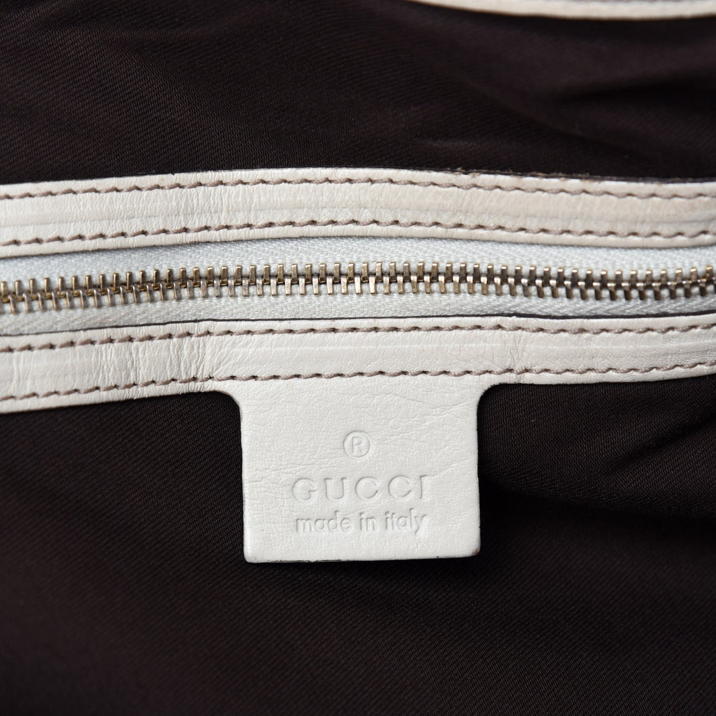 Monogram Medium Pelham Shoulder Bag Off White