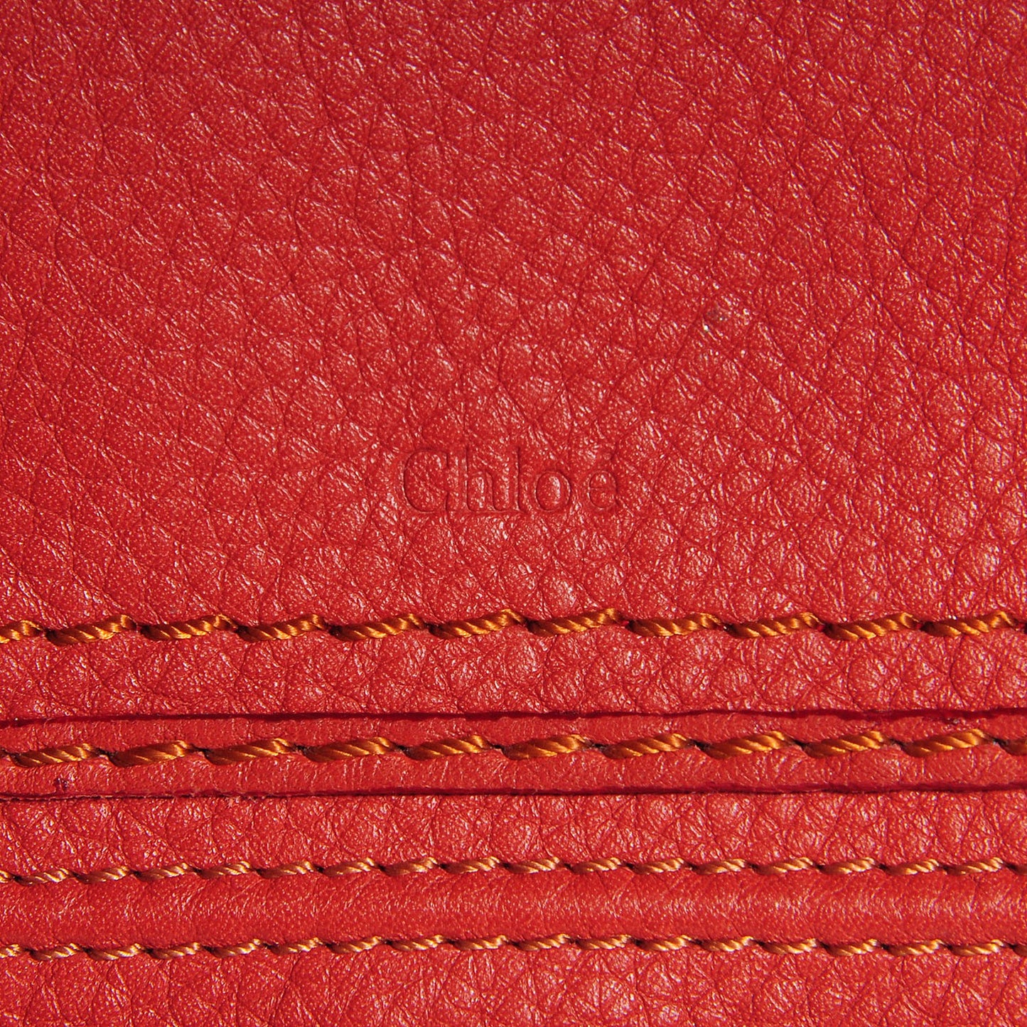 Calfskin Marcie Compact Wallet Maple Leaf