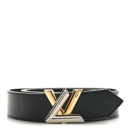 Louis Vuitton Epi 30mm LV Twist Belt 85 34 Black 1 of 4