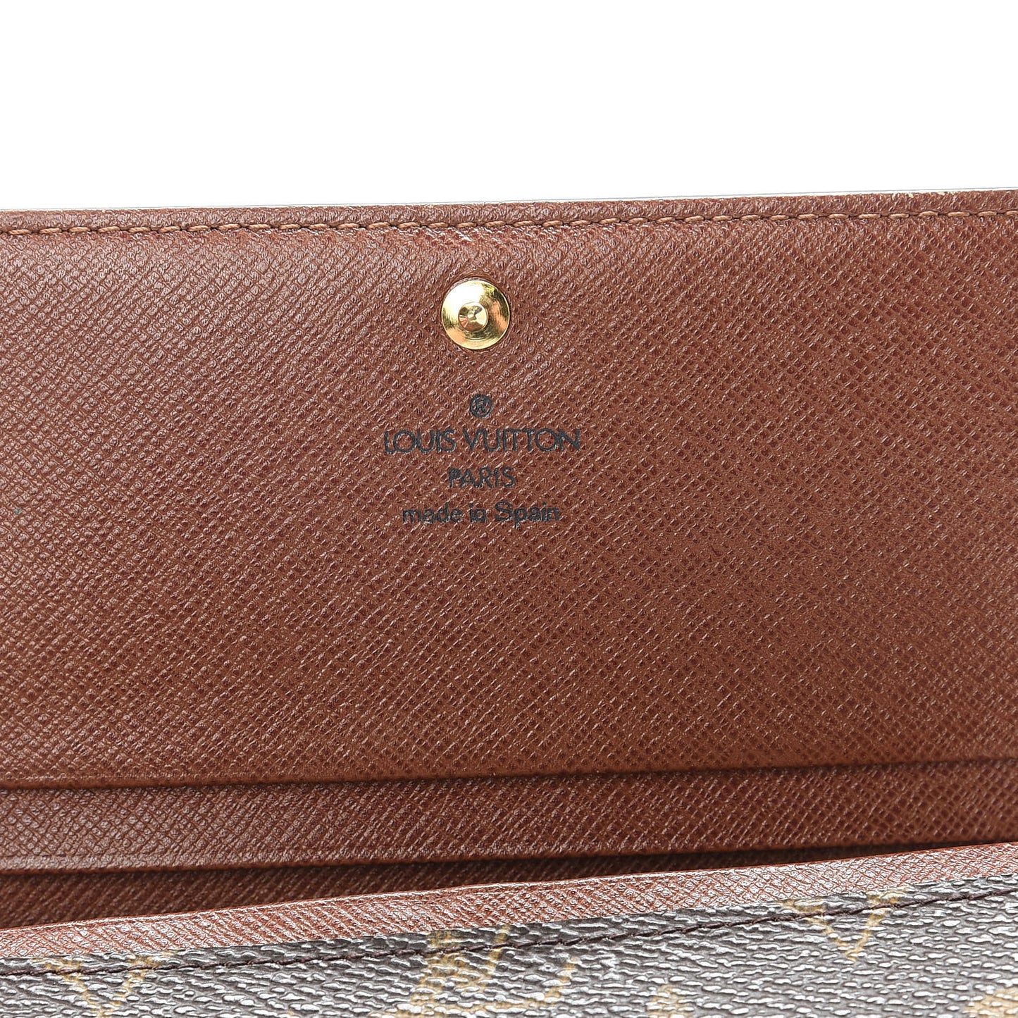 Monogram Porte-Monnaie Billets Tresor Wallet