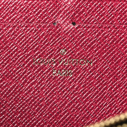 Louis Vuitton Monogram Clemence Wallet Fuchsia 6 of 10