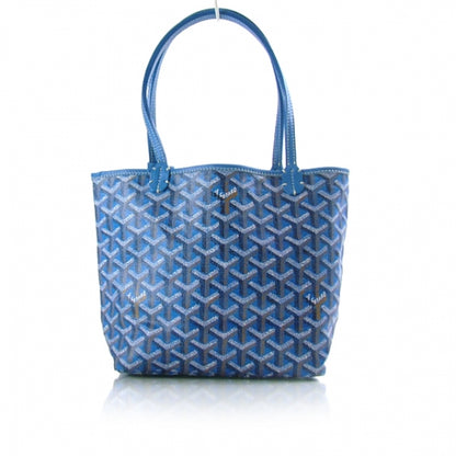 Goyard Saint St. Louis Jounior PM Jr Tote Light Blue 1 of 11