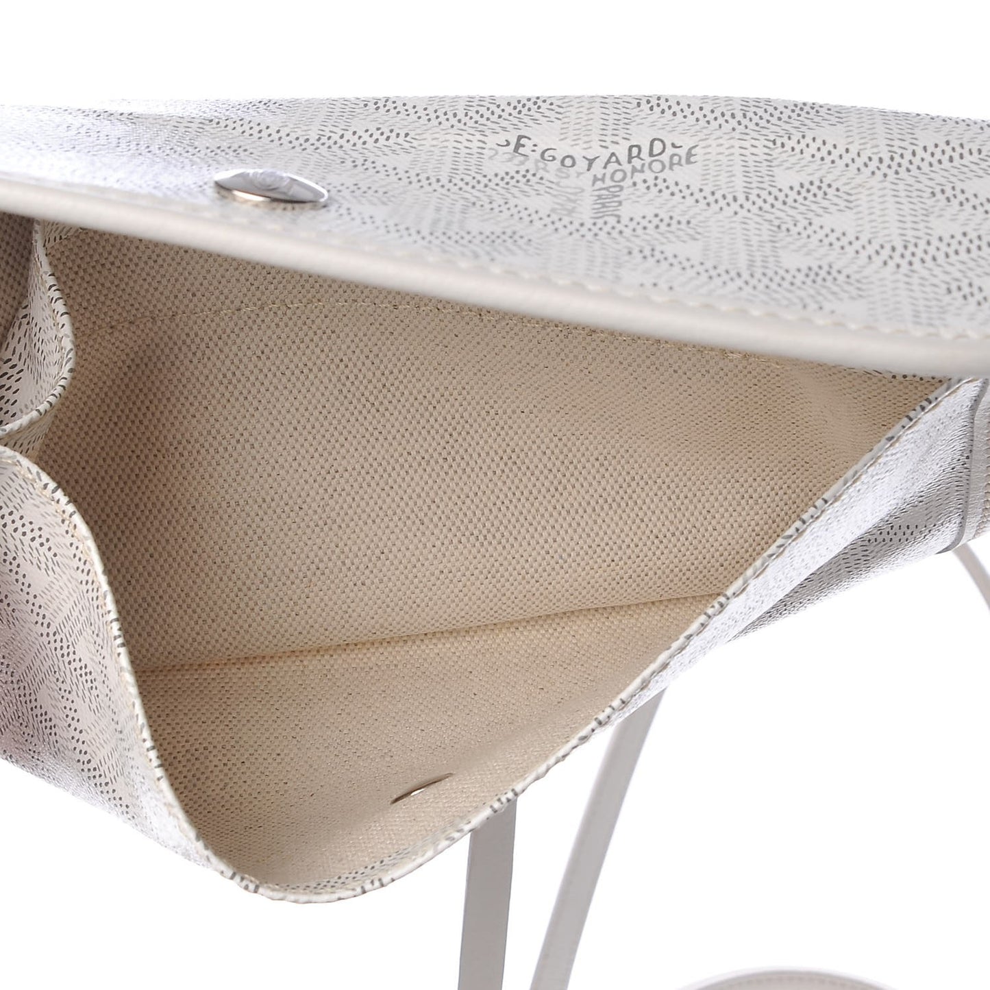 Goyardine Saint Louis PM White