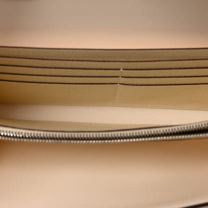 Hermes Epsom Lizard Constance Wallet To Go Nata 5 of 8