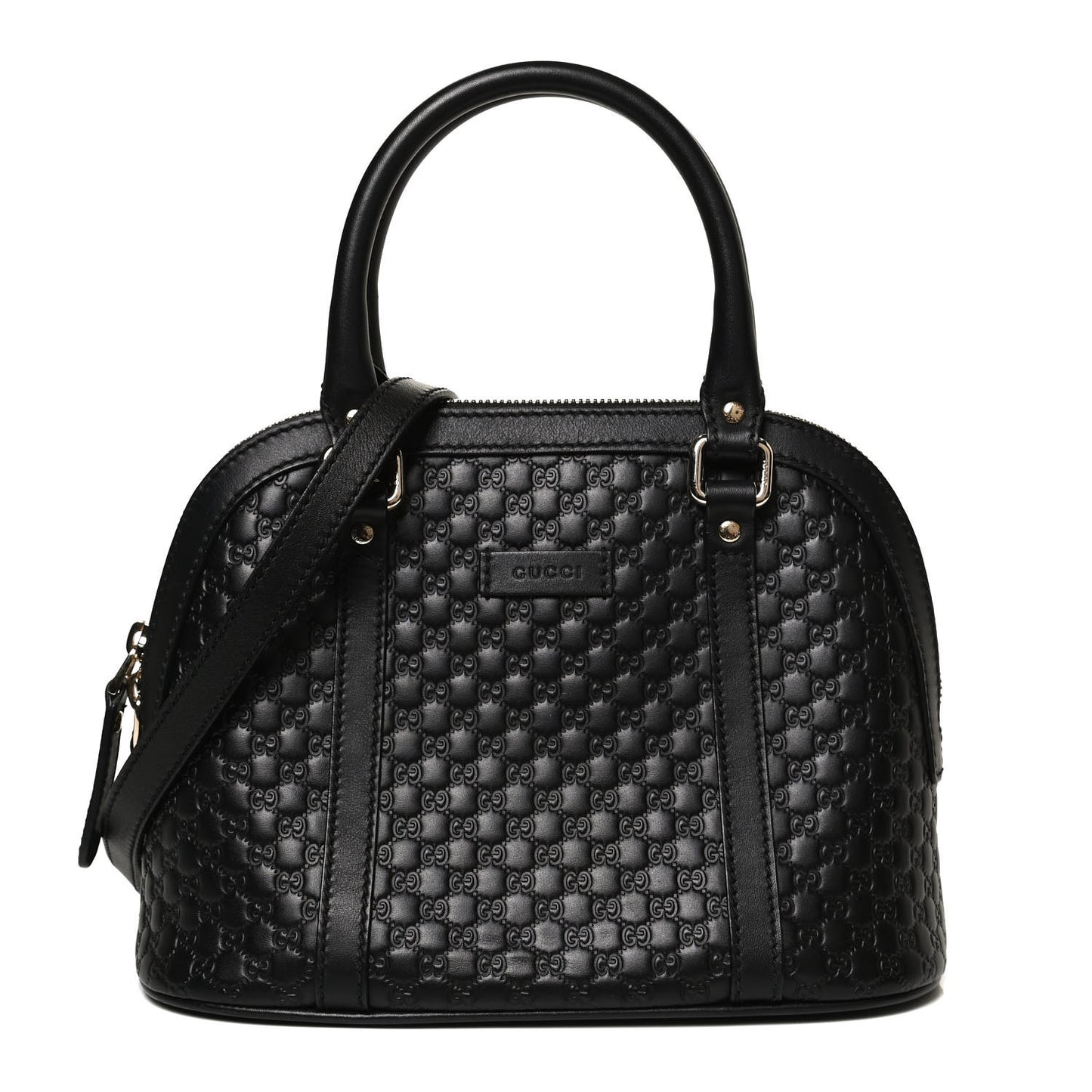 Microguccissima Mini Dome Bag Black