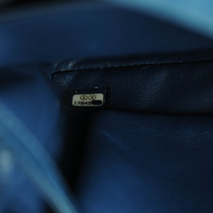 Chanel Denim Quilted Large Boy Flap Blue 7 of 8