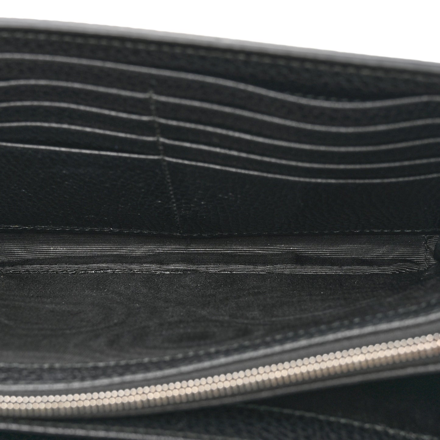 Calfskin Mini Dionysus Chain Wallet Black