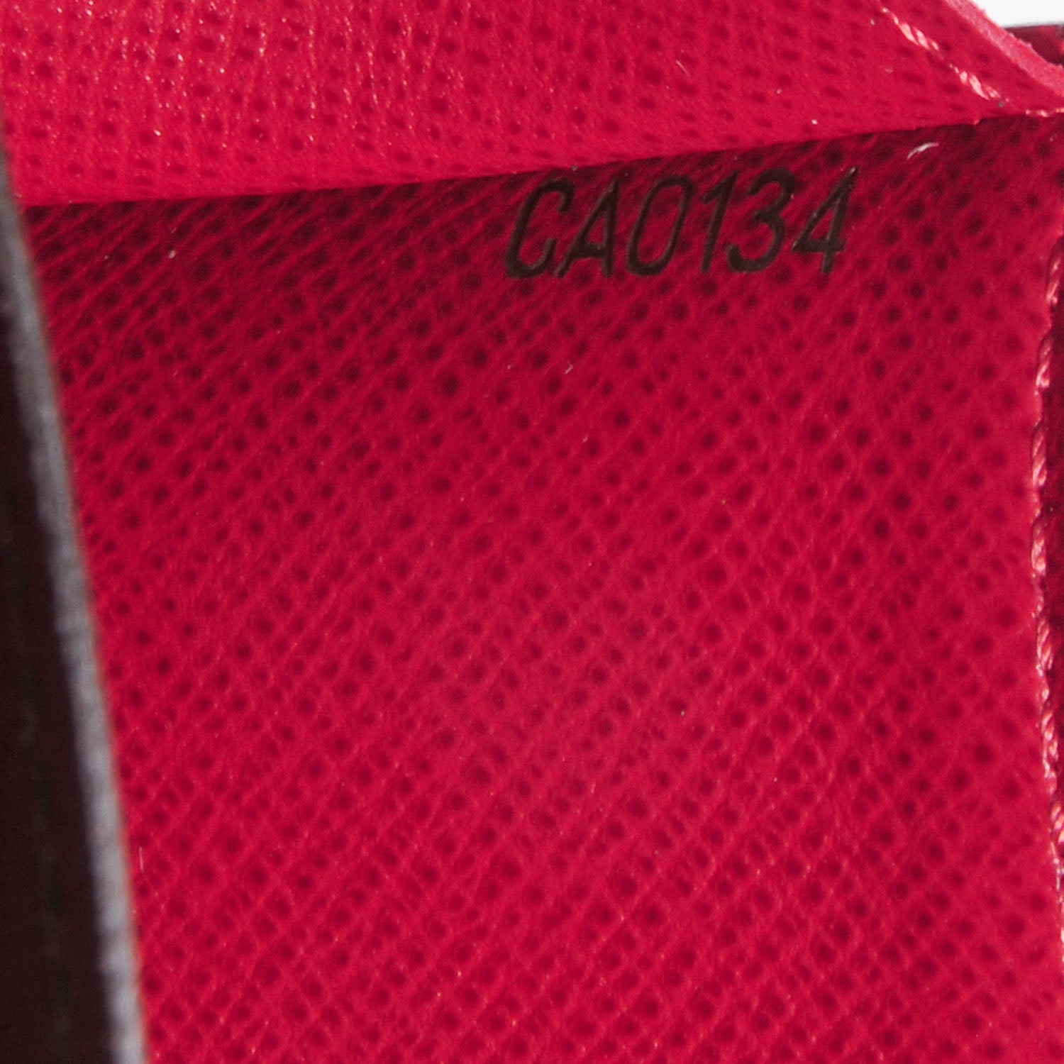 Louis Vuitton Monogram Emilie Wallet Rouge 7 of 7