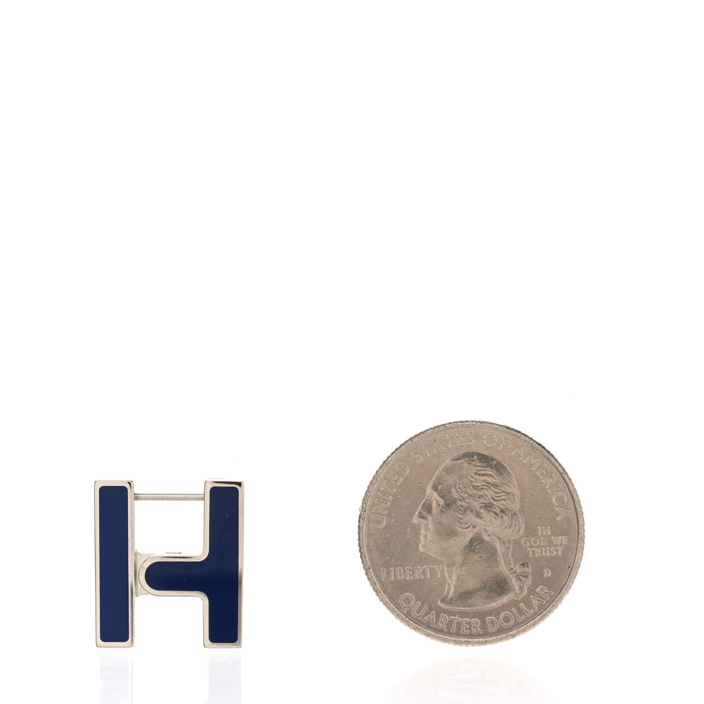 Palldiaum Habascule Single Eariring Bleu Saphir