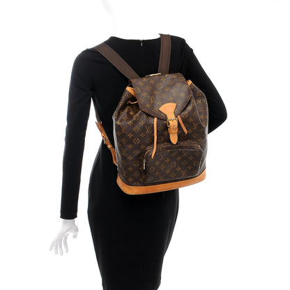Louis Vuitton Monogram Montsouris GM Backpack 2 of 14