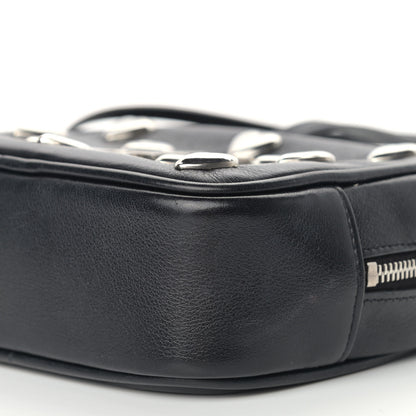 Saint Laurent Calfskin Heart Monogram Lou Camera Bag Black 9 of 12