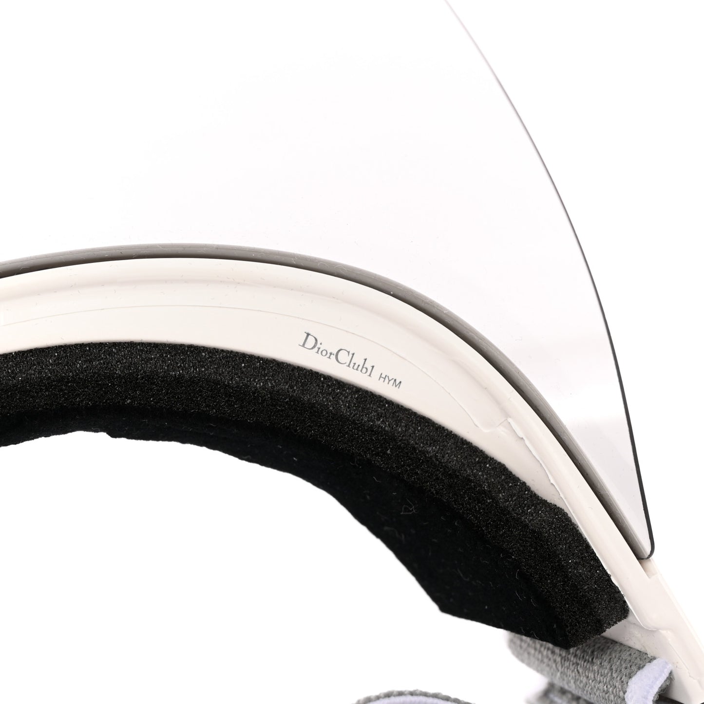 Mirrored DiorClub1 Sun Visor Grey