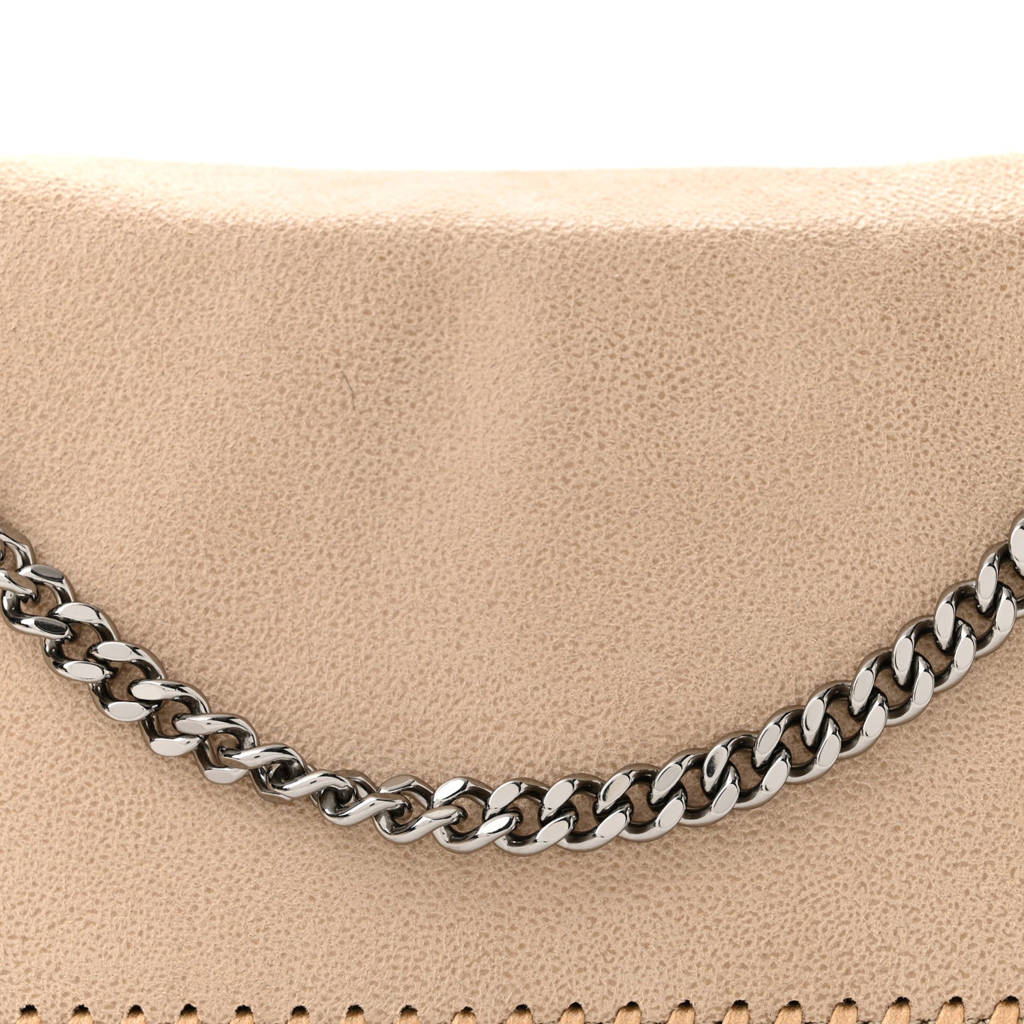 Shaggy Deer Falabella Crossbody Bag Beige
