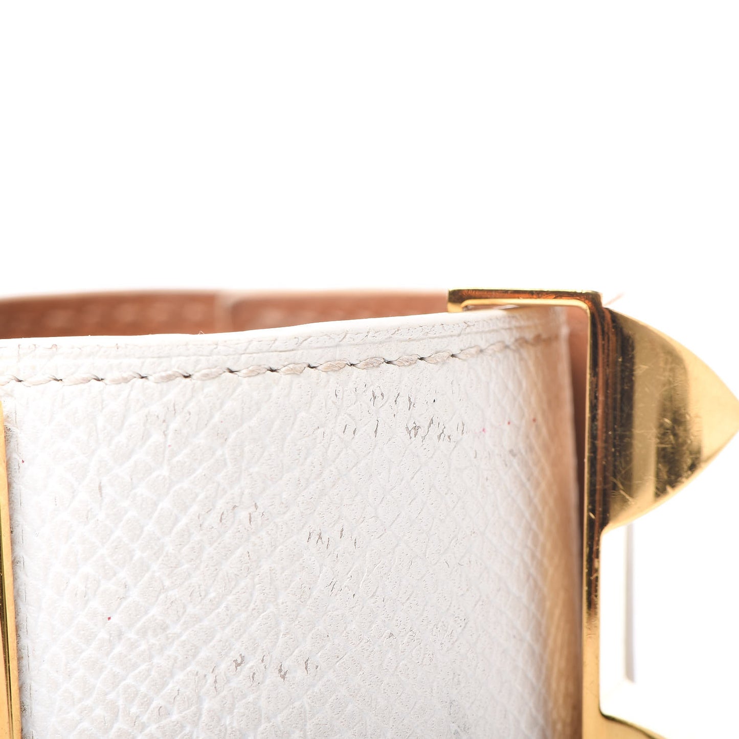 Epsom Collier de Chien CDC Bracelet M White