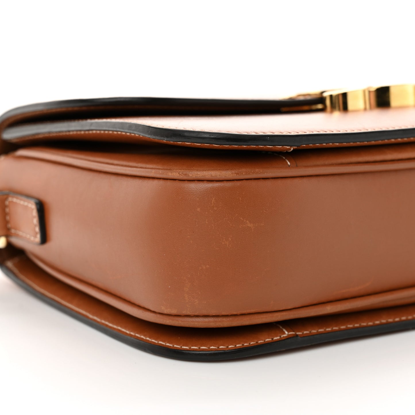 Natural Calfskin Medium Triomphe Tan