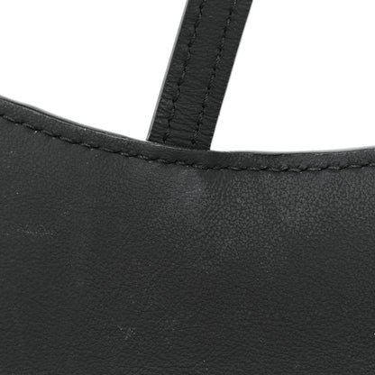 Christian Dior Ultra Matte Calfskin Saddle Chain Wallet Pouch Black 12 of 18