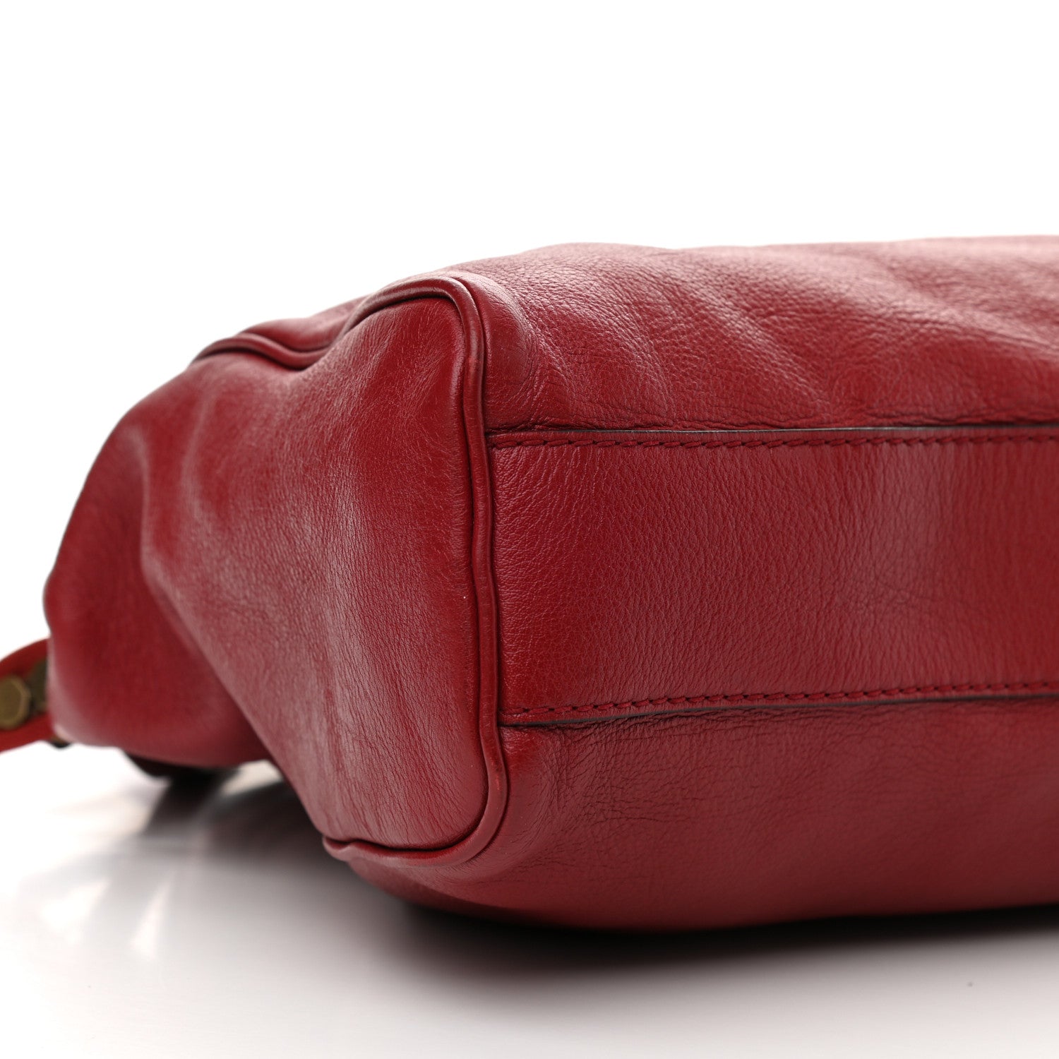 Gucci Calfskin Large Re(Belle) Top Handle Bag Red 8 of 12