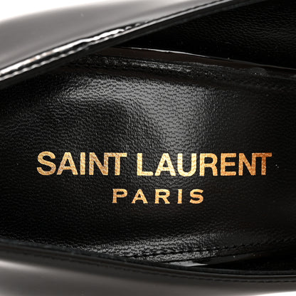 Saint Laurent Patent Opyum 110 Pumps 39.5 Black Gold 7 of 10