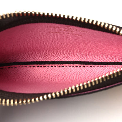 Louis Vuitton Monogram 2022 Christmas Animation Paris Key Pouch Pink 5 of 6